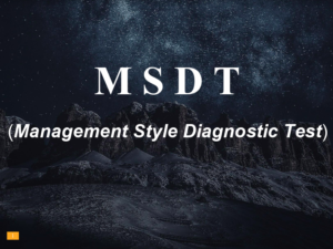 MSDT (Management Style Diagnostic Test)